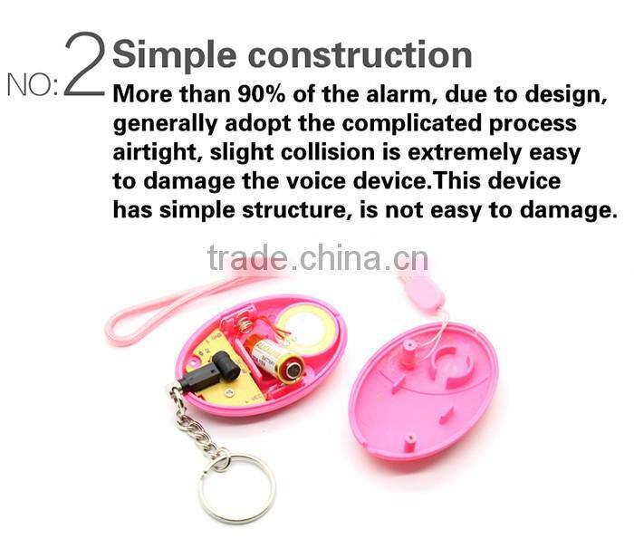 Anti rob alarm Personal Alarm Emergency Security Saftey Alarm Alert Keychain