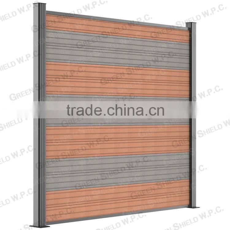 WPC Fence/Wood Plastic Fence/Enclosure Wall 1.8m/2.0m