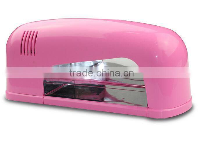 9W Nail Polish Dryer Lamp Professional Gel Acrylic Curing Light Spa uv LAMP