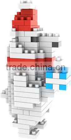 140 pcs bear plastic bricks and blocks for promotion