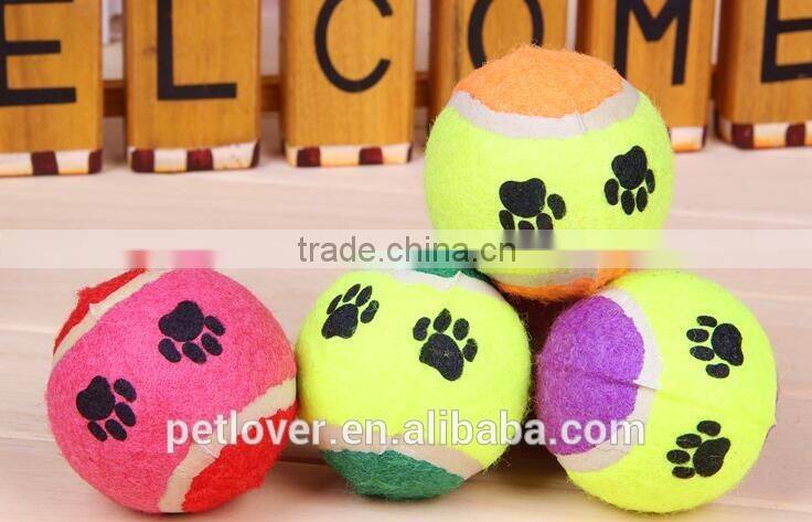 custom pet tennis balls for hot wholesale
