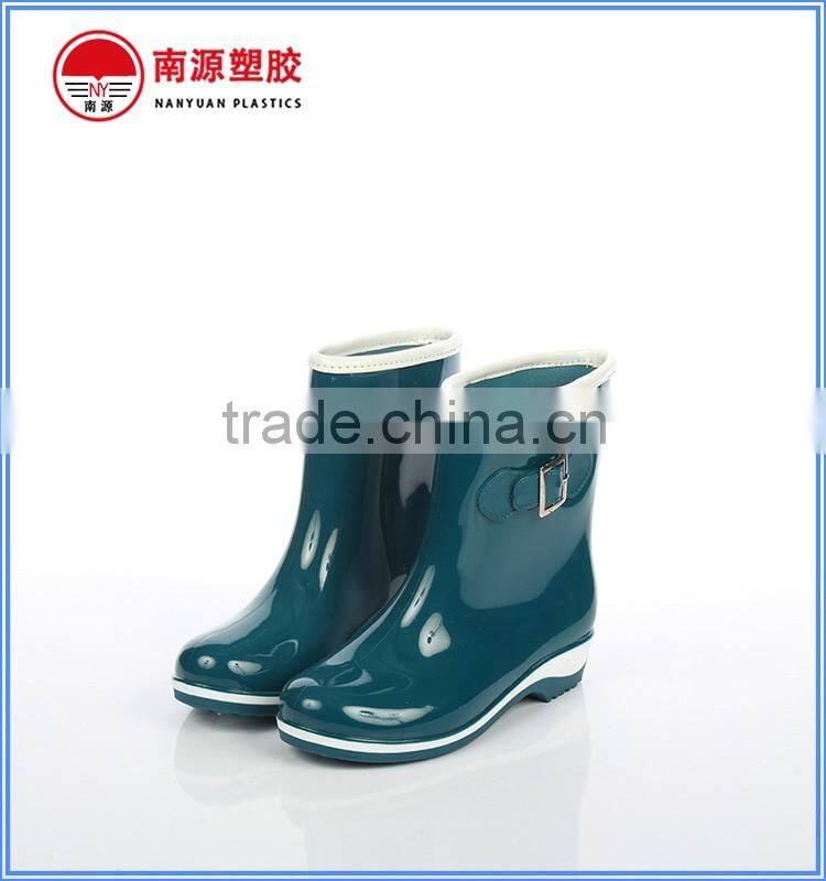 Fashion women ankle rain boots