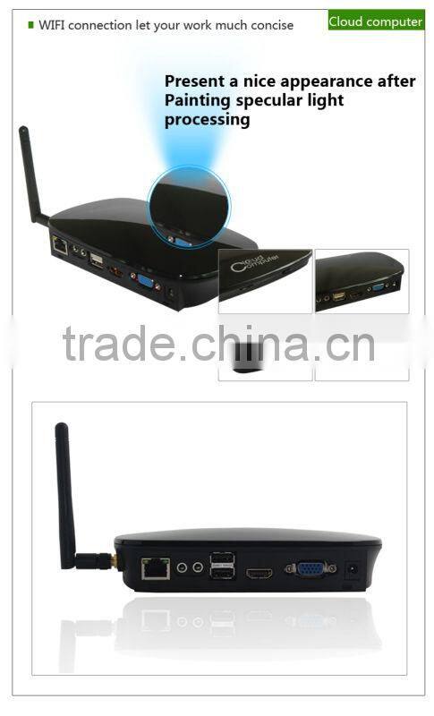 Network device Linux PC station thin client 1080P HDMI one pc multi users
