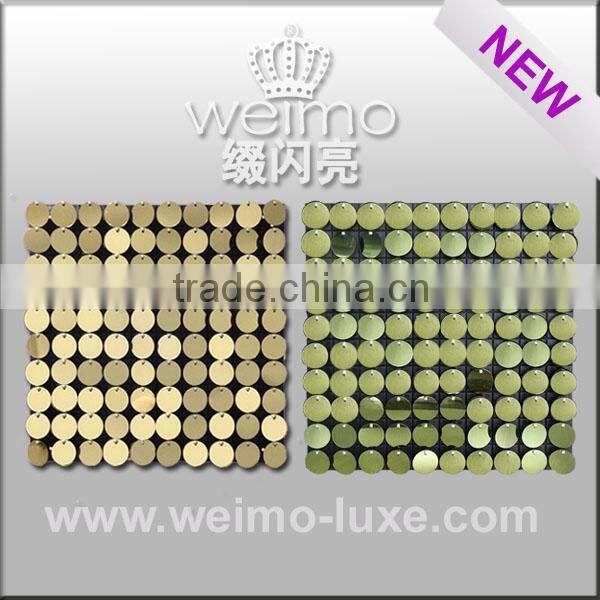 2014 new shiny pvc wall panel for mobile shop decoration