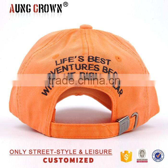 fashion design custom baseball cap material