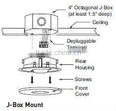 CEILING motion sensor WITH LINE VOLTAGE 24VDC UL/CUL LISTED