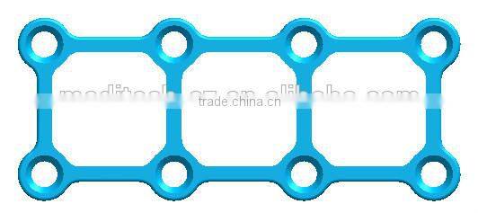 1.5mm Square-shaped orthopedic implant mini plate