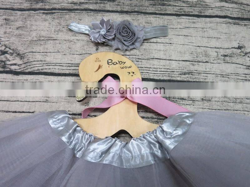 grey tutu for baby cheap puffy pettiskirt tutu