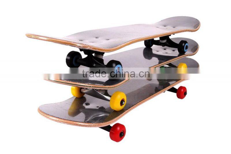 China supplier drop through drop down 9 ply maple skateboard