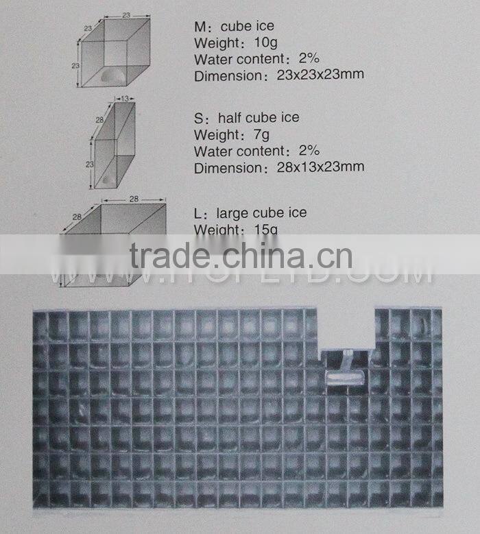 IC-1500/IC-2000 Ice maker (cube ice, half cube ice, large cube ice)