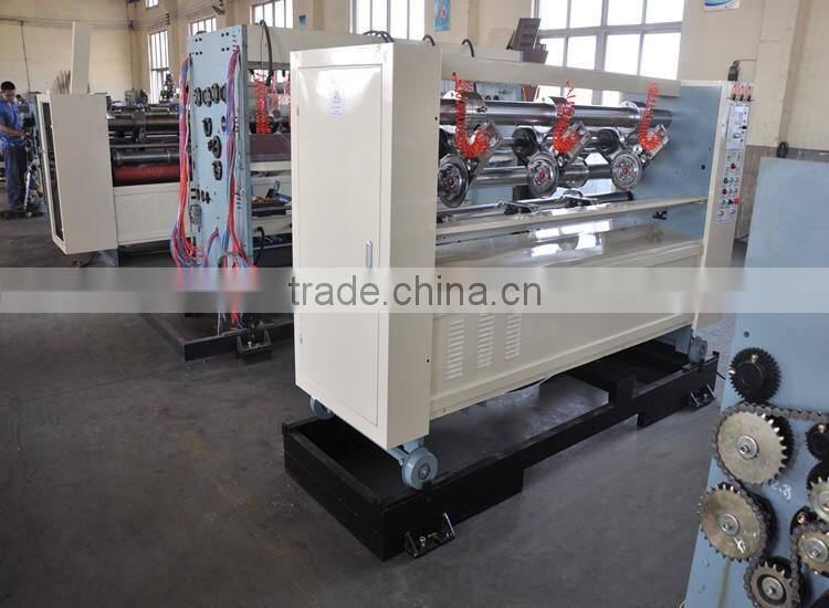 thin blade cardboard corrugated slitter scorer machine