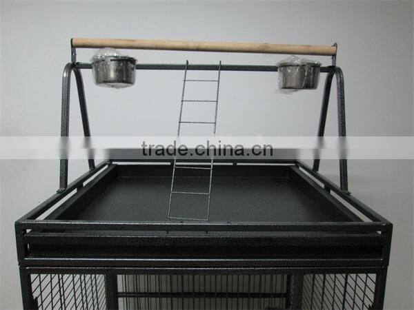 Pet Bird Cage, Playtop Strong Metal Wire Large Parrot Cage