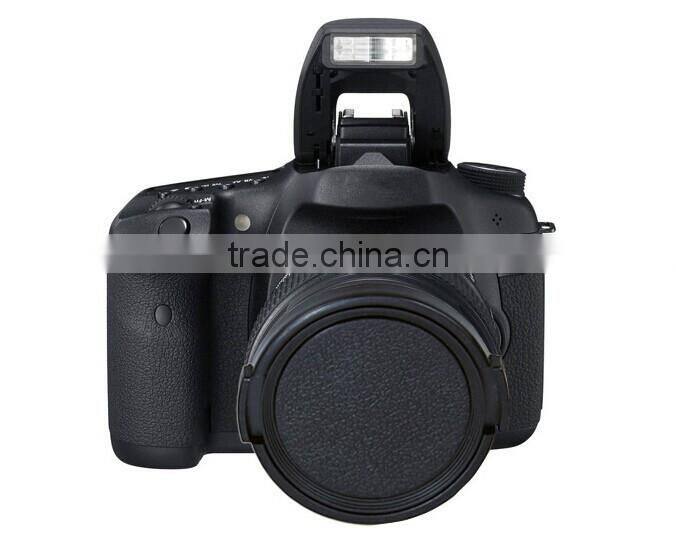 49mm High Quality Universal Center Pinch Camera Lens Cap For DSLR