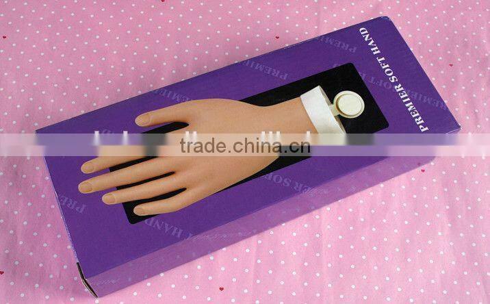 hand model nail art training hand acrylic nails practice hand