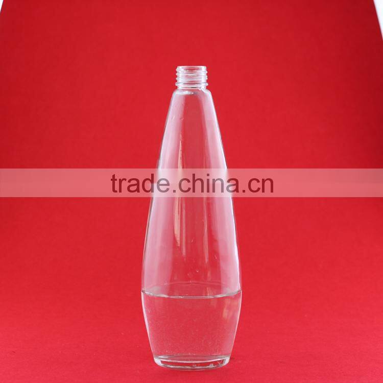 grey frosted glass bottle 750ml soda water glass bottle glass oil vinegar bottle
