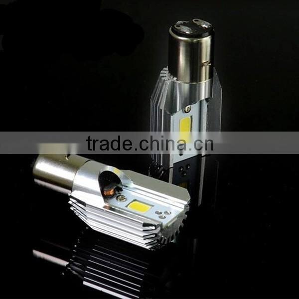 Motorcycle Led Headlight H4 BA20D Led Headlight Bulbs 12v 12w