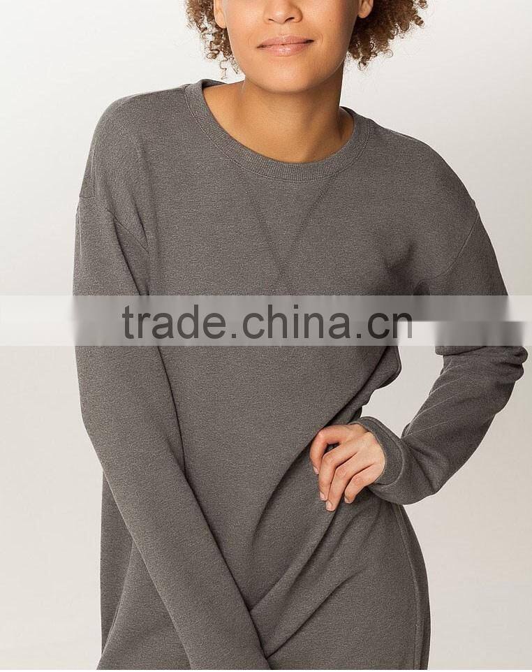 Ramax Custom Women Wholesale Crew Neck Long Sweatshirt Yoga Top