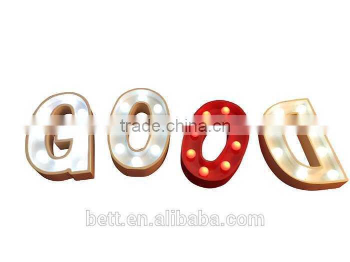 direct manufacture of cursive letter light led neon light up letters battery letter light
