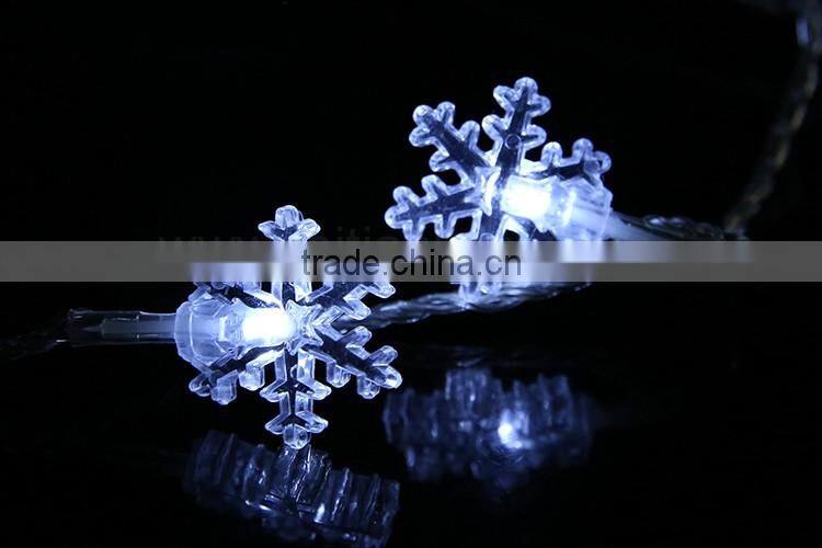 TZFEITIAN waterproof IP44 transformer low voltage snowflake led string lights