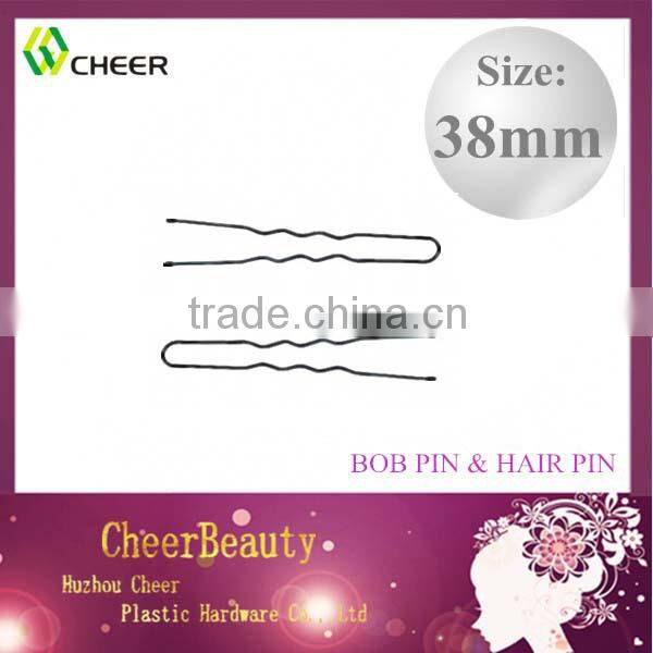 38mm wave u shaped hair pin