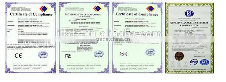 kongfu panda 5v dc usb power metal frame small portable usb fan