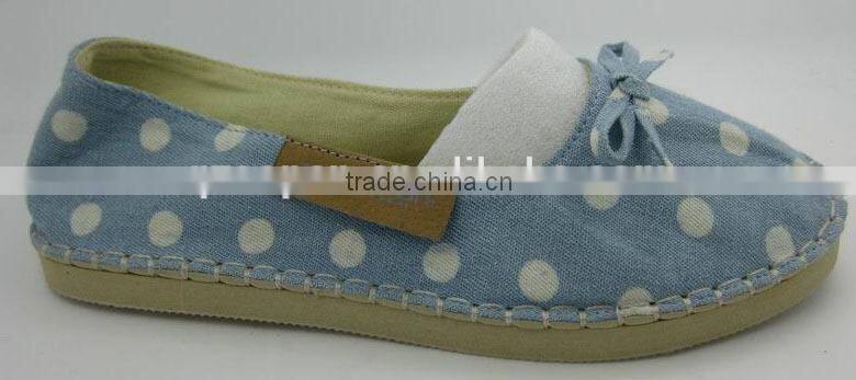 2014 hot selling canvas upper /EVA sole women sneaks shoes