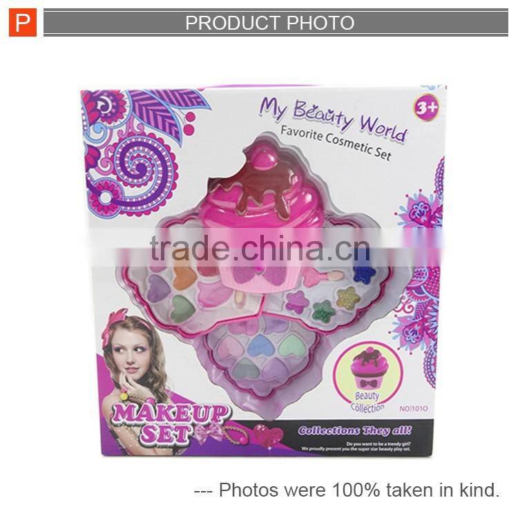 Fashion diy beauty girl cosmetics make up toy set