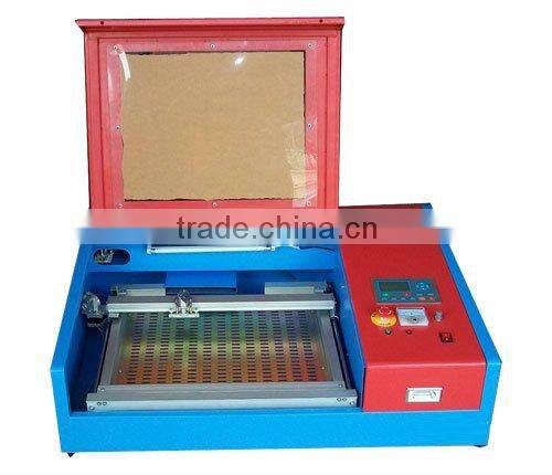 Dw40 Distributor wanted advertising arts crafts wood acrylic leather paper textile stamp making laser machine small engraving
