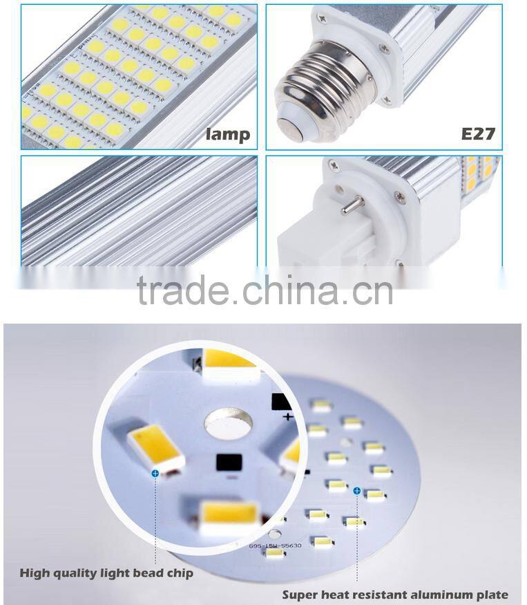 G24 G23 E27 E26 12W 5050 LED Spot Light Corn Plug Lamp Bulb Light Warm/Cool White 85-265V 220V PL LED PCL light Factory Price