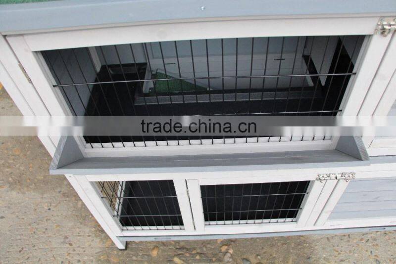 Functional Wooden Rabbit Hutch Outdoor