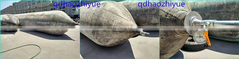 Boat inflatable rubber air bag / lift rubber airbag for ship launching