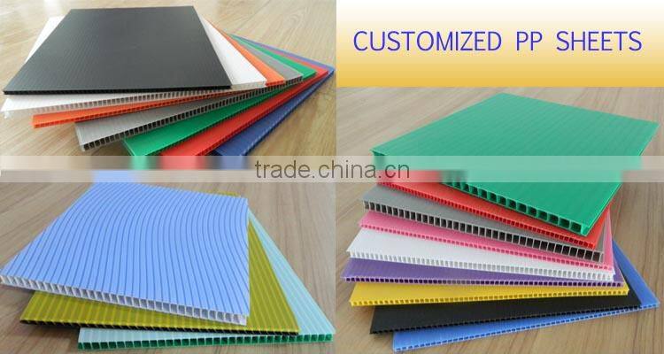 High quality 10mm thickness printing pp sheet free standing scrolling solar advertising board