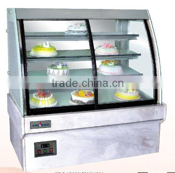 SINGLE-TEMPERATURE STYLE TOP CAKE FRIDGE(CG1.5FLx4)