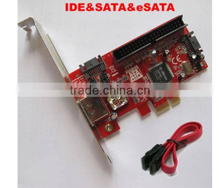 2 Port SATA II 2.0 RAID & 1 IDE 3.5" PCI-E PCI Express Converter Card