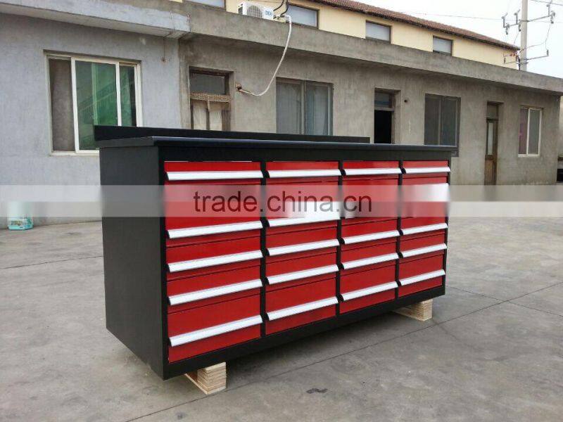 China factory iso durable 72 inch iron material drawer cabinet sets for workshop and garage