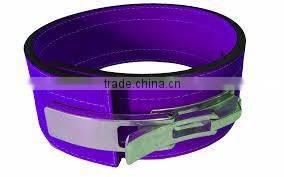 Weightlifting lever belt