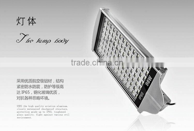 Ip65 super high lumen112W led street light for basketball tennis court football ground