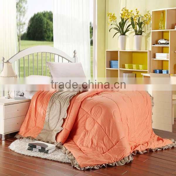 New design thailand cheap polyester printed summer blanket quilt