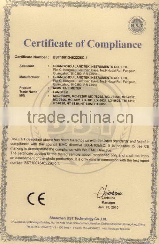 LANDTEK Cotton Moisture Meter MC-7825C