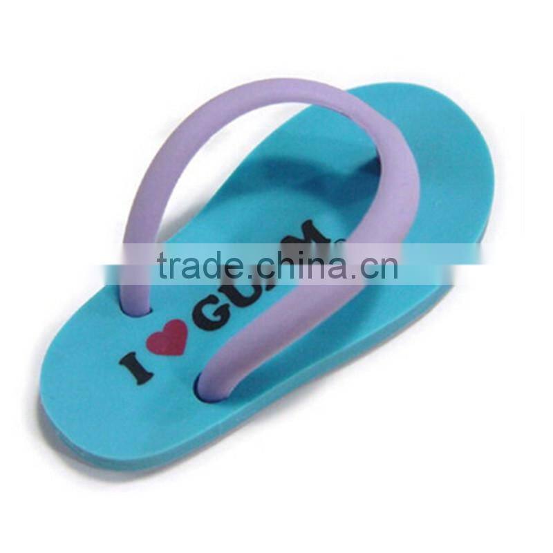 2016 promotion crafts customize round soft 3d pvc fridge magnet