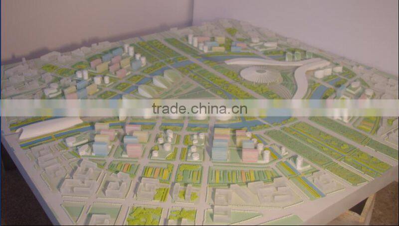 Scale 1/1000 City Programming Project Architectural Model Design