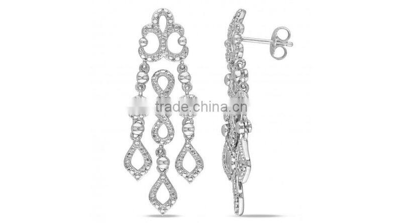 wholesale long silver earring 925 thailand sterling silver earrings