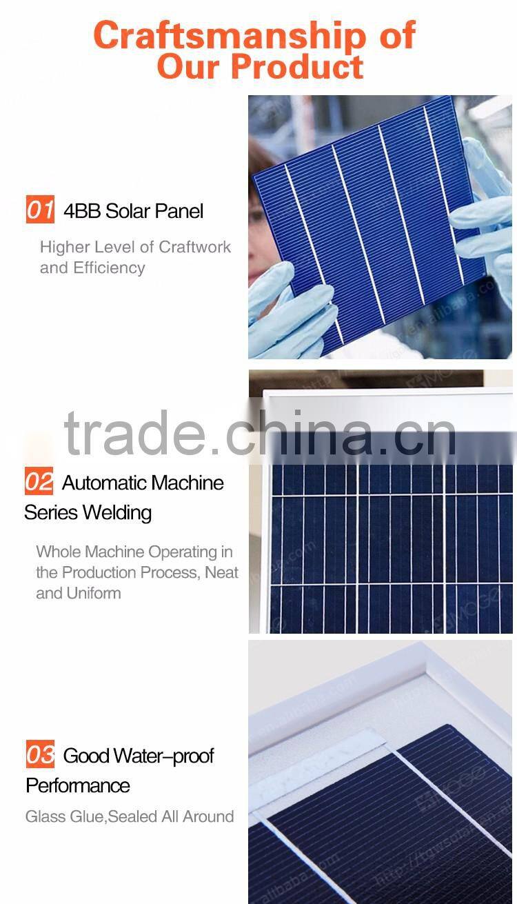 Moge the best price poly and mono 100w 150w 200w 250w 300w solar panel in stock shipping within 3 days