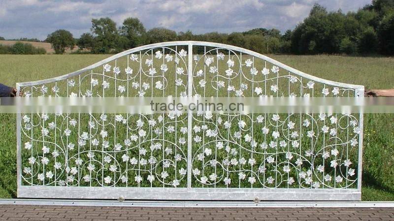 2016 hot sale new design iron gate,house gate designs