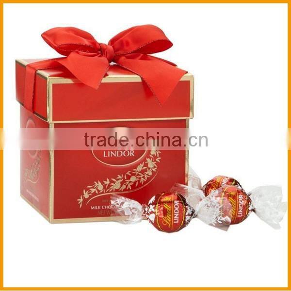 Chocolates Carrier Bags Hot Cafe Candy Die Cut Handle Paper Packaging Euro Totes Bags