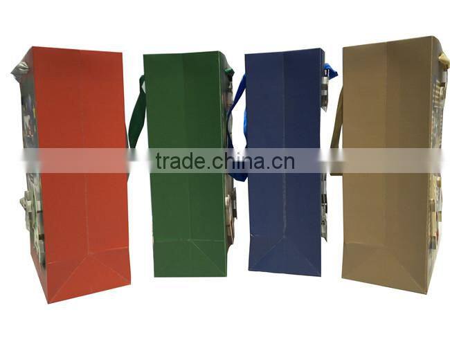 China Gift Paper Bag Manufactures Christmas Paper Package Bag
