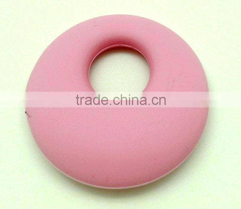 2013 custom design colorful silicone teething necklace
