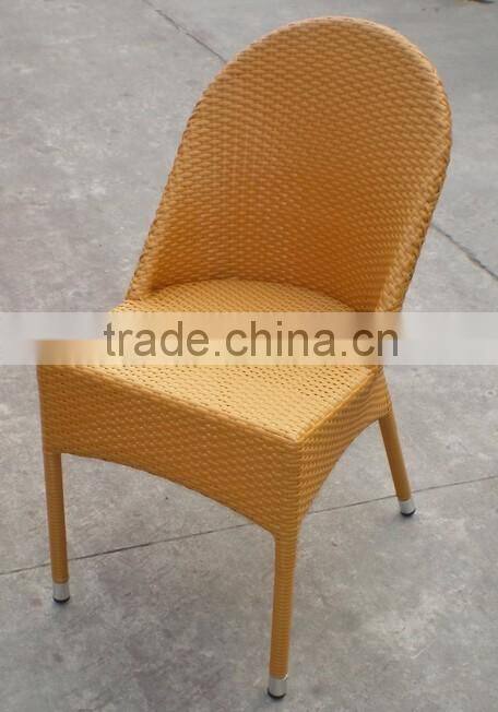 Colorful outdoor chair PE rattan chair outdoor children chair
