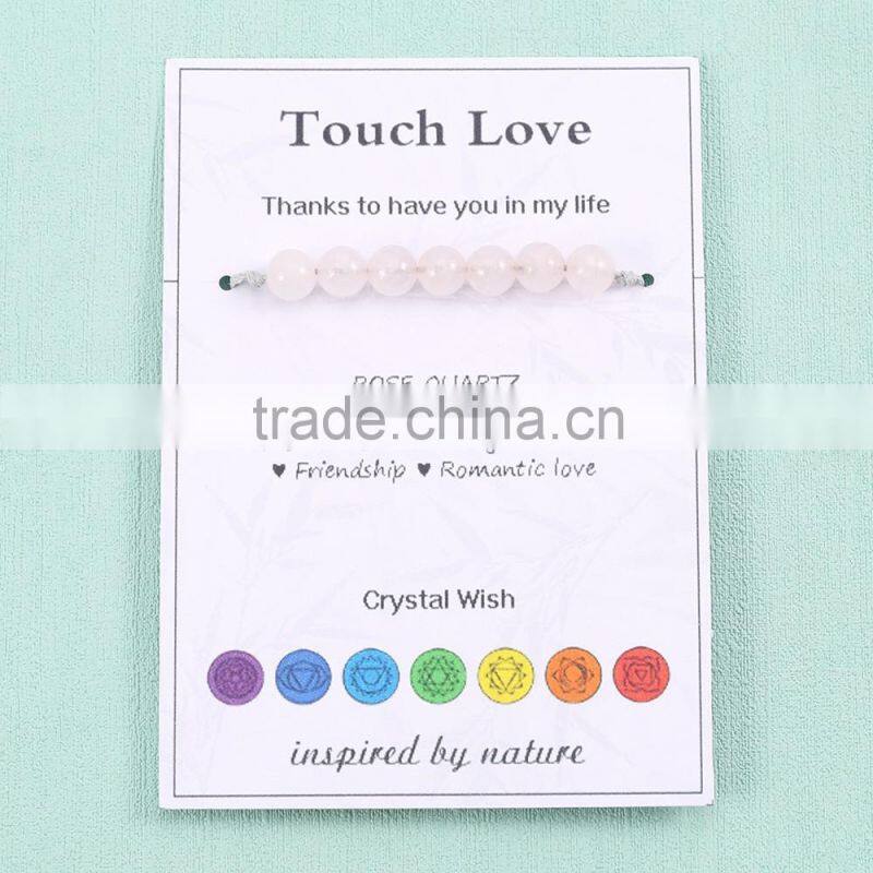 New Natural stone stone bracelet making