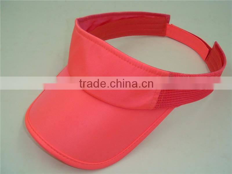 Highly praised promotional best softtextile sun visor cap